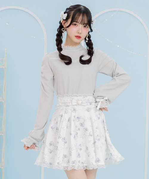 ROJITA（ロジータ） tシャツ キラキラテレコトップス レディース