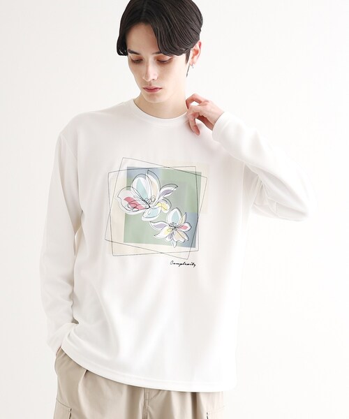 tk.TAKEO KIKUCHI（ティーケータケオキクチ） tシャツ フロント