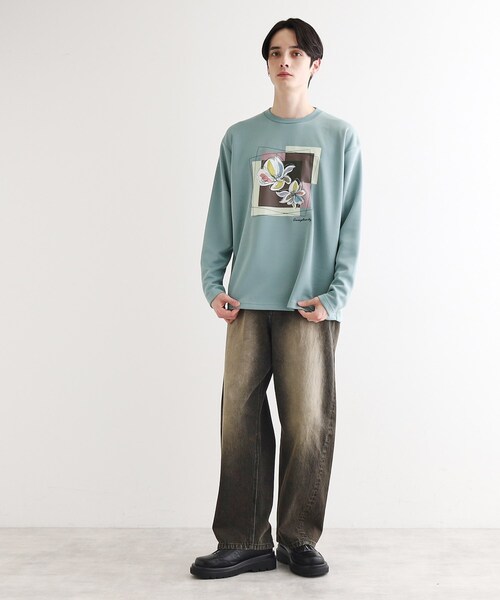 tk.TAKEO KIKUCHI（ティーケータケオキクチ） tシャツ フロント