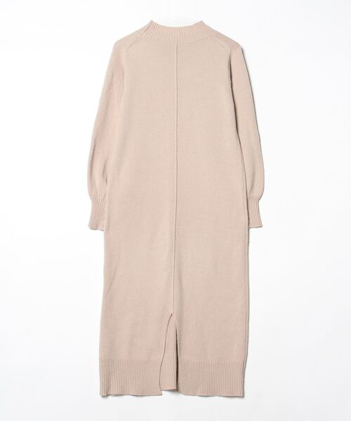 「VIS」 ニットワンピース FREE ベージュ レディース_画像2