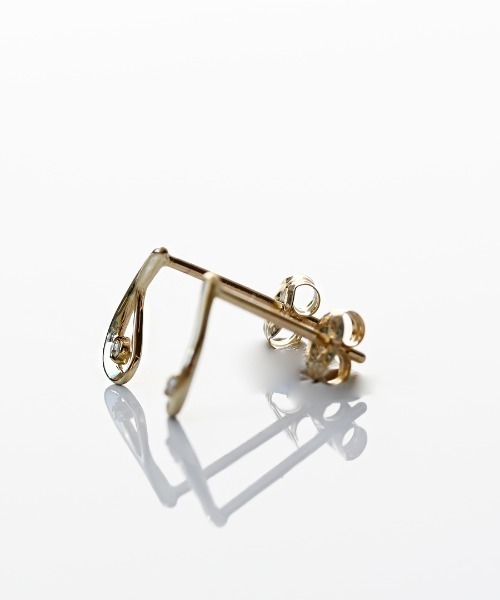 sowi ピアス K10 Hanakaze ピアス レディース : ZOZOTOWN Yahoo!店