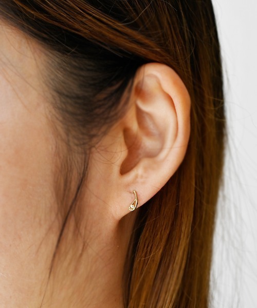 sowi ピアス K10 Hanakaze ピアス レディース : ZOZOTOWN Yahoo!店