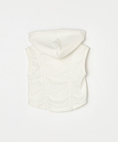 BEEDEN パーカー VEST STUDS HOODIE レディース : ZOZOTOWN