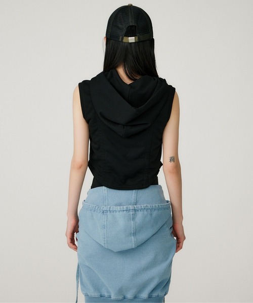 トップス BEEDEN VEST STUDS HOODIE BEEDEN パーカー VEST STUDS HOODIE レディース : ZOZOTOWN Yahoo!店