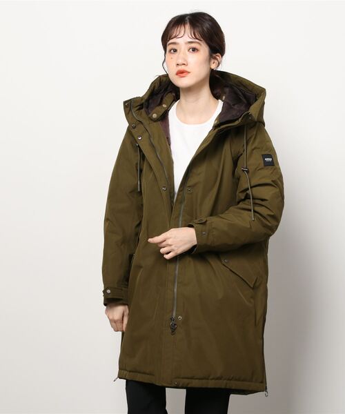AIGLE（エーグル） ダウンコート 36 モスグリーン レディース