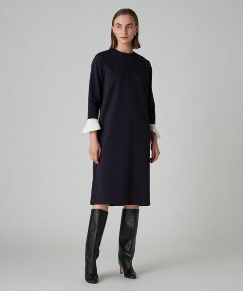 [BALLSEY] длинный рукав One-piece 34 зеленый женский 