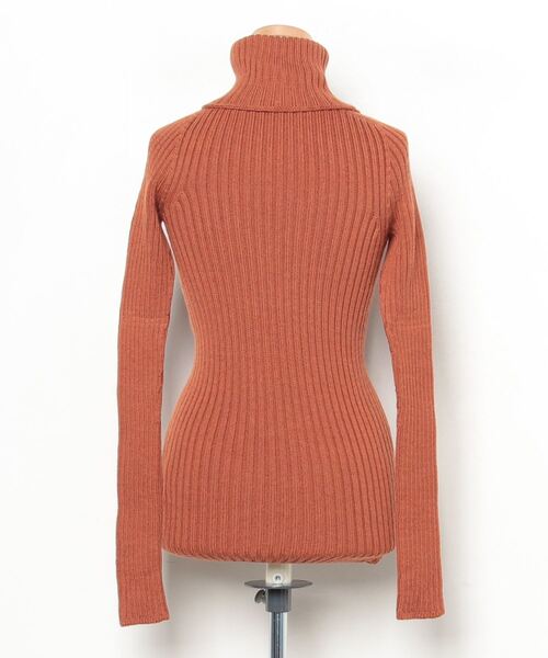 「iliann loeb」 タートルネックニット - ブラウン レディース_画像2