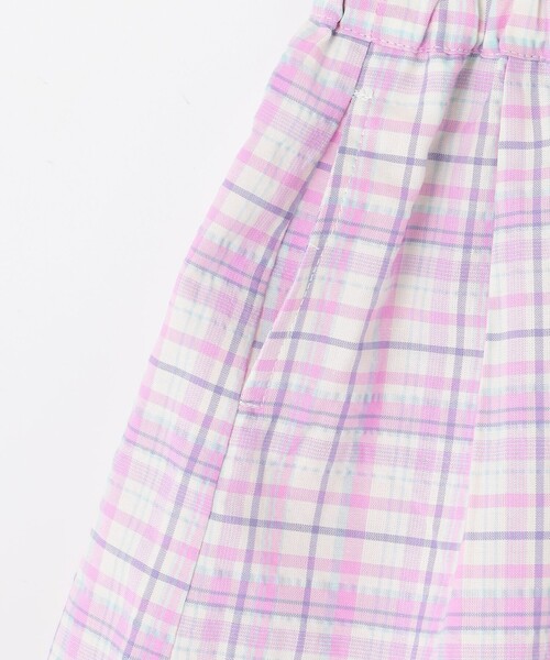 ANY（エニィ） パンツ チェック柄キュロット キッズ 子供服 女の子