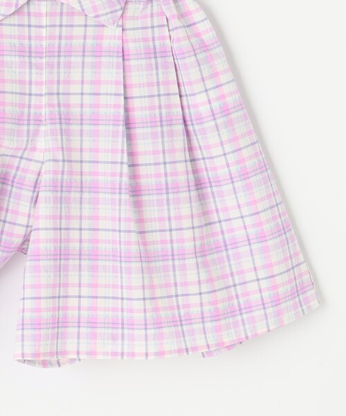 ANY（エニィ） パンツ チェック柄キュロット キッズ 子供服 女の子