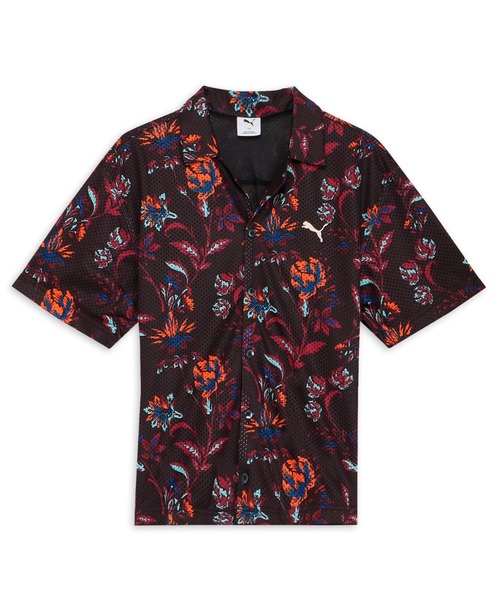 PUMA（プーマ） メンズ フローラル AOP 半袖 シャツ メンズ : ZOZOTOWN