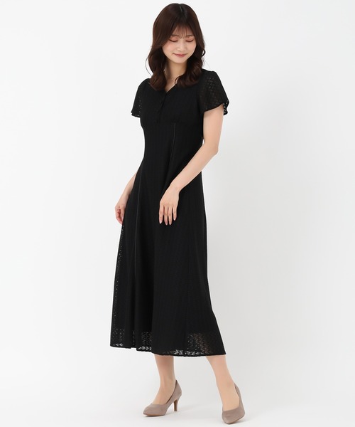 MISCH MASCH ワンピース 2025春夏新作 バルファス風レース