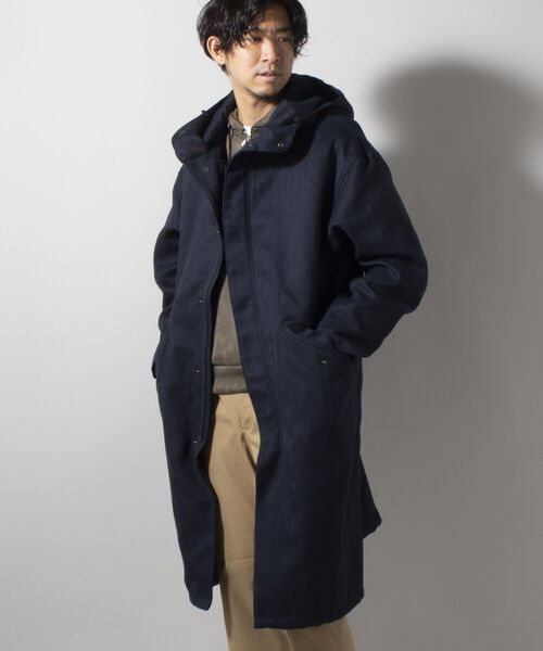 「TAION」 コート X-LARGE ネイビー メンズ_画像7