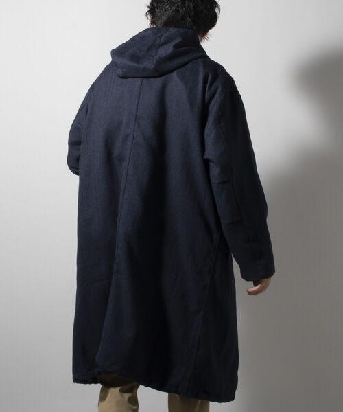 「TAION」 コート X-LARGE ネイビー メンズ_画像8