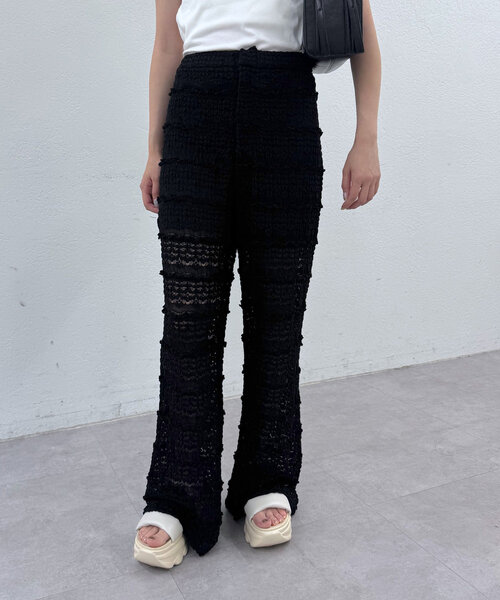 M-LINE パンツ 「mline」レースパンツ レディース : ZOZOTOWN