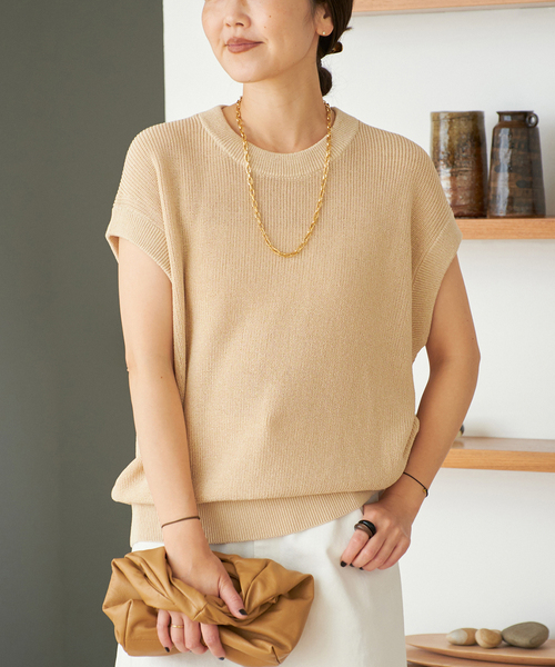 plage ニット セーター Washable Washi Mix レディース
