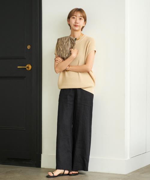 plage ニット セーター Washable Washi Mix レディース