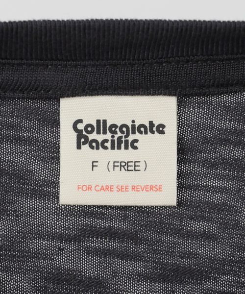 Collegiate Pacific SLOBE別注ダメージスウェット COLLEGIATE PACIFIC SLOBE 別注 ダメージスウェット