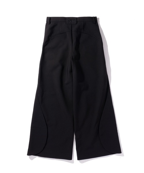 CONZ スラックス SIDE SLIT WIDE PANTS メンズ : ZOZOTOWN Yahoo