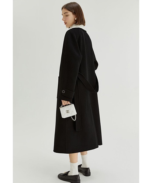 Fano Studios」 ステンカラーコート S ブラック レディース : ZOZOTOWN