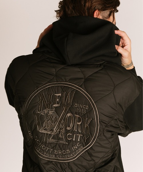 Schott N.Y.C メンズパーカー｜トップス｜ファッション おすすめ