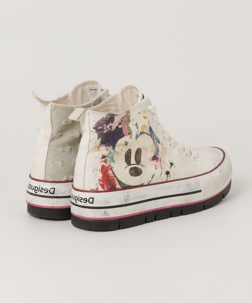 Desigual 「Desigual」 ハイカットスニーカー「Disneyコラボ Desigual 「Desigual」 ハイカットスニーカー「Disneyコラボ