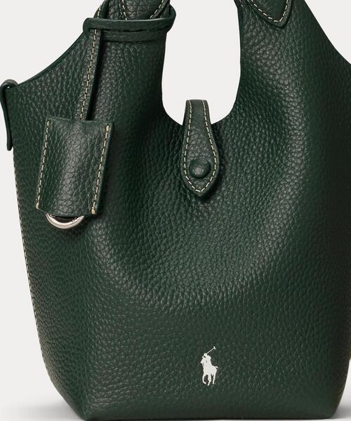【国内入手困難】グリーン  Polo Play レザー トートバッグ Polo Play キャンバス ラージ トート | ラルフ ローレン公式