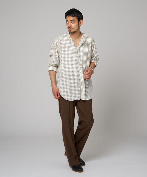 EDIFICE（エディフィス） スラックス ウールドビー カルゼ パンツ