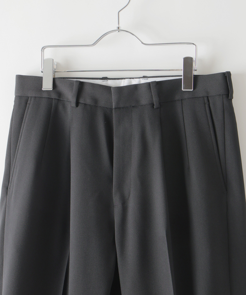 EDIFICE（エディフィス） スラックス ウールドビー カルゼ パンツ