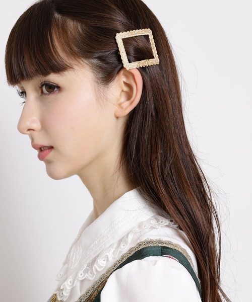 MILK（ミルク） ヘアクリップ フレーム ヘアーデコ : ZOZOTOWN Yahoo