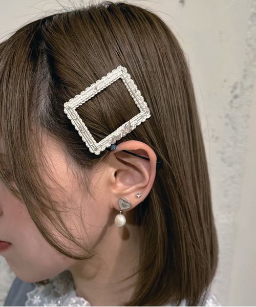 MILK（ミルク） ヘアクリップ フレーム ヘアーデコ : ZOZOTOWN Yahoo