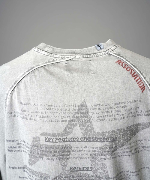 メゾンスペシャル HYPNOSE Bear Tシャツ グレー 即完売品 MAISON SPECIAL tシャツ 「UNISEX」「Hypnose Association for