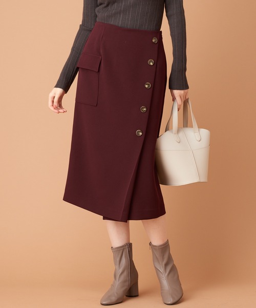 【オシャレ☆COLLAGE GALLARD GALANTE】ブラウンスカート　0 COLLAGE GALLARDAGALANTE 「COLLAGE GALLARDAGALANTE」 スカート