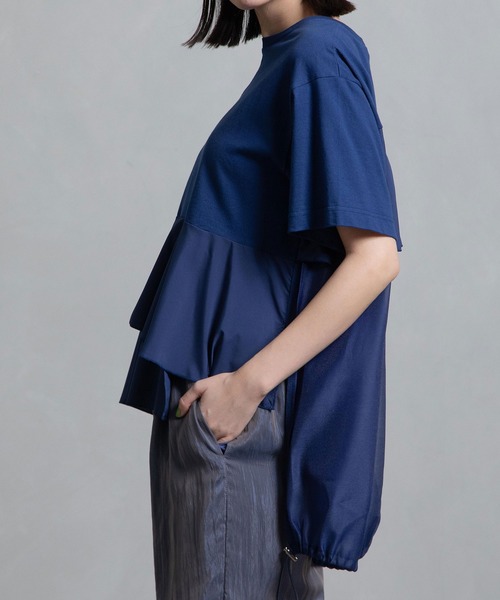 「MARECHAL TERRE」 半袖カットソー MEDIUM オフホワイト レディース