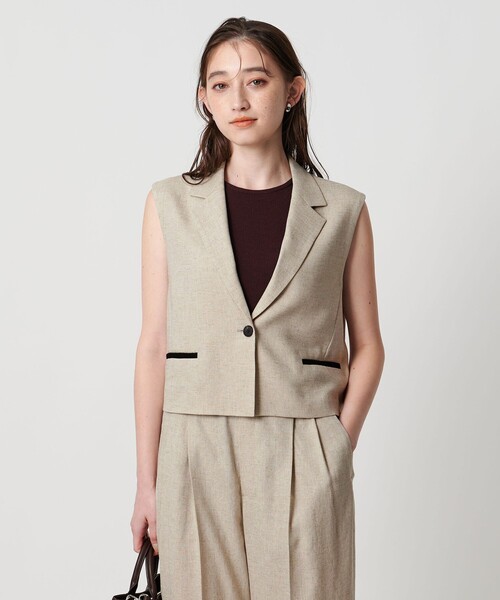 ベスト ジレ Spiree IAS ベスト ‐UVカット 接触冷感 ストレッチ ウォッシャブル‐ レディース