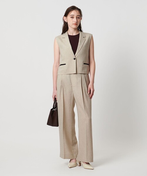 ベスト ジレ Spiree IAS ベスト ‐UVカット 接触冷感 ストレッチ ウォッシャブル‐ レディース UNITED ARROWS ベスト ジレ Spiree IAS ‐UVカット 接触冷感