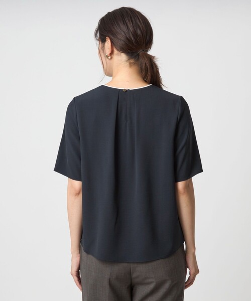 green label relaxing ブラウス 楽天市場】【SALE／50%OFF】デザインタック 7分袖 ブラウス
