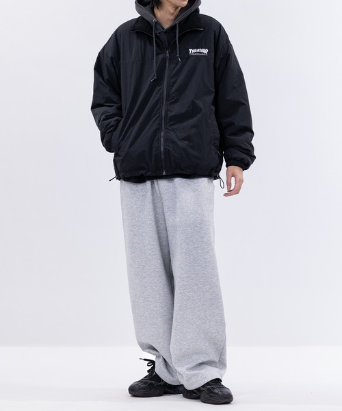 THRASHER（スラッシャー） ナイロンジャケット 「at」「THRASHER