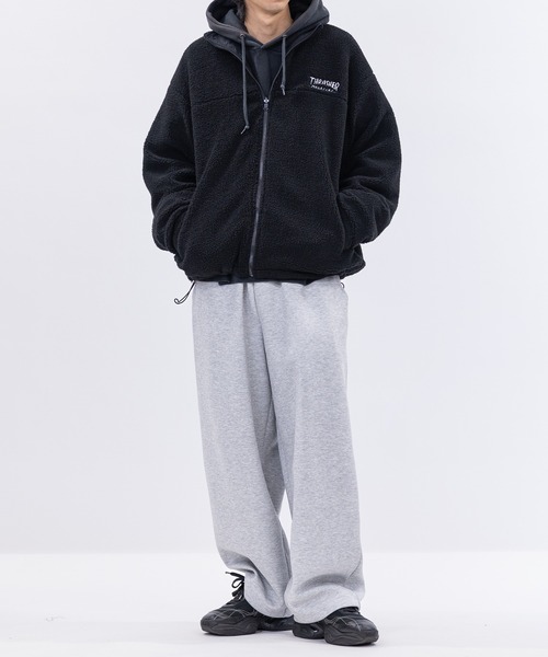 THRASHER（スラッシャー） ナイロンジャケット 「at」「THRASHER