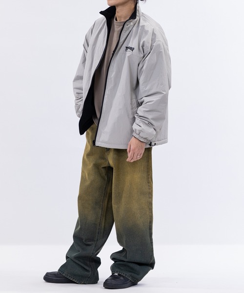 THRASHER（スラッシャー） ナイロンジャケット 「at」「THRASHER