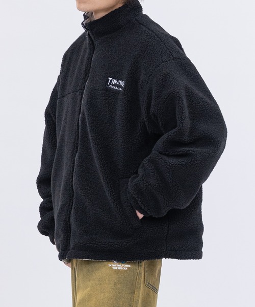 THRASHER（スラッシャー） ナイロンジャケット 「at」「THRASHER