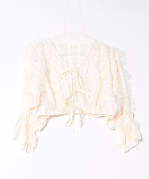 snidel アイボリーサイズ1 SNIDEL（スナイデル） カーディガン FREE アイボリー レディース