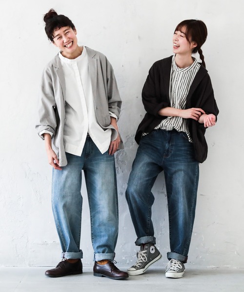 soulberry デニムパンツ　4Lサイズ soulberry 「soulberry」 デニムパンツ 4L ライトブルー