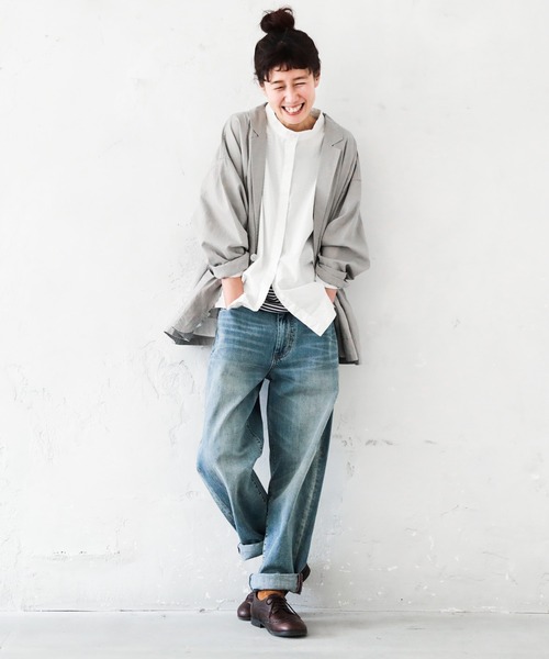 soulberry デニムパンツ　4Lサイズ soulberry 「soulberry」 デニムパンツ 4L ライトブルー
