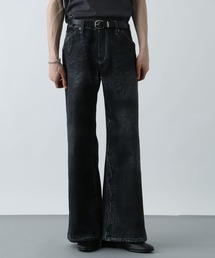 ジーンズ ズラシプリントデニムパンツ(HARE) メンズ｜ZOZOTOWN Yahoo!店