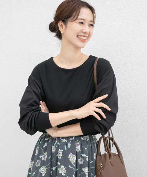 「URBAN RESEARCH DOORS」 長袖カットソー MEDIUM グレー系その他 レディース