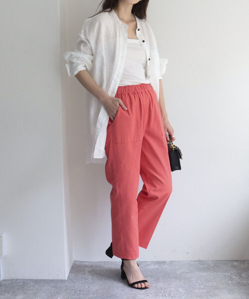 「fredy emue」 スラックス 34 オフホワイト レディース_画像8