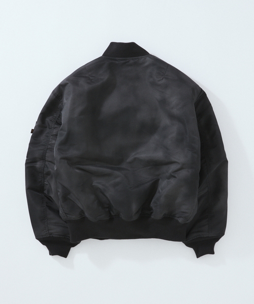 Alpha Industries ma1 ma-1 ALPHA / アルファ 別注 BLACK FADE
