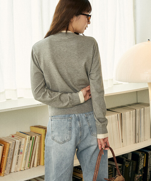 PUBLUX カーディガン U.S. POLO ASSN. × PUBLUX/ユーエスポロ