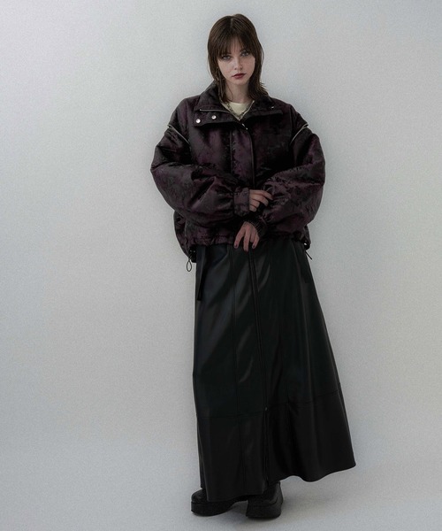 HARE（ハレ） ブルゾン アウター 2WAYエアサーマルジャガードブルゾン