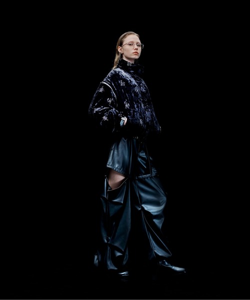 HARE（ハレ） ブルゾン アウター 2WAYエアサーマルジャガードブルゾン